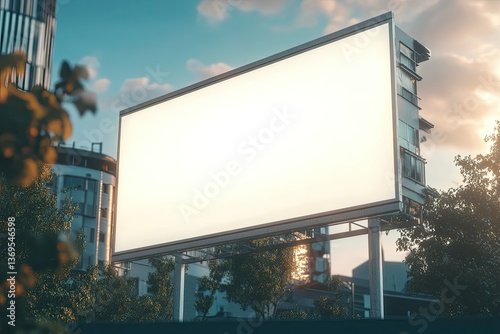 Ultra Hd Visual of Billboard Mockups Scene 3D