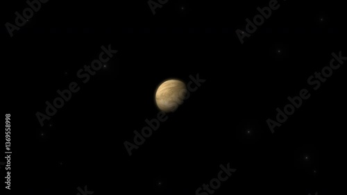 Venus Planet Distant View 
The second planet from the Sun. It is a terrestrial planet and is the closest in mass and size to its orbital neighbour Earth.