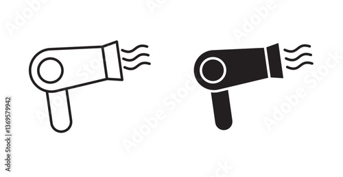 hair dryer icon