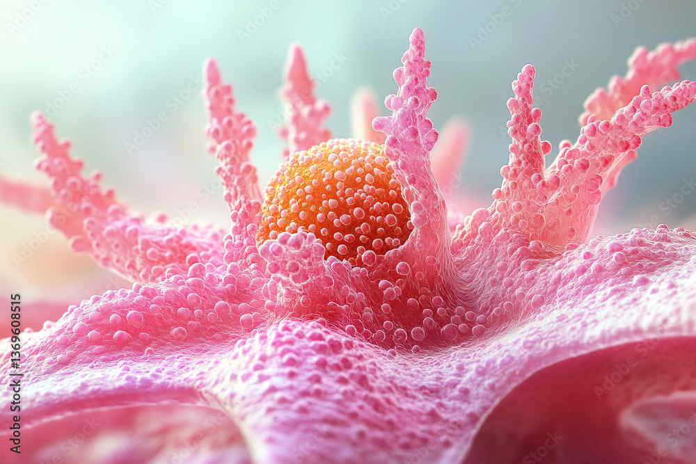 Scientific observation of sperm reproduction cell in natural environment under microscope Scientific observation of sperm reproduction cell in natural environment under microscope