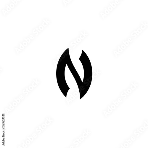 Abstract N Logo Design
