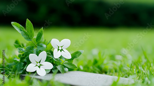 The Crescent and Star Symbol on the Tombstone of a Muslim Cemetery: A Sign of Faith and Remembering

