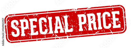 special price rectangular sign. special price stamp