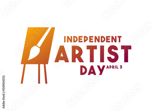 Independent Artist Day. April 3.