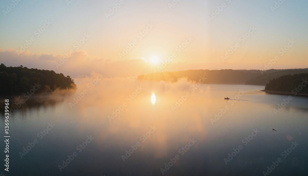 Obraz premium Young woman admiring fireworks at beach after sunset, celebration joy