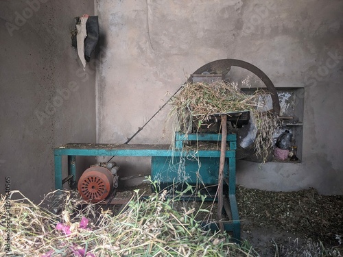 Fotografie old farm equipment
