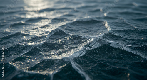 Water Surface with Wavy Texture