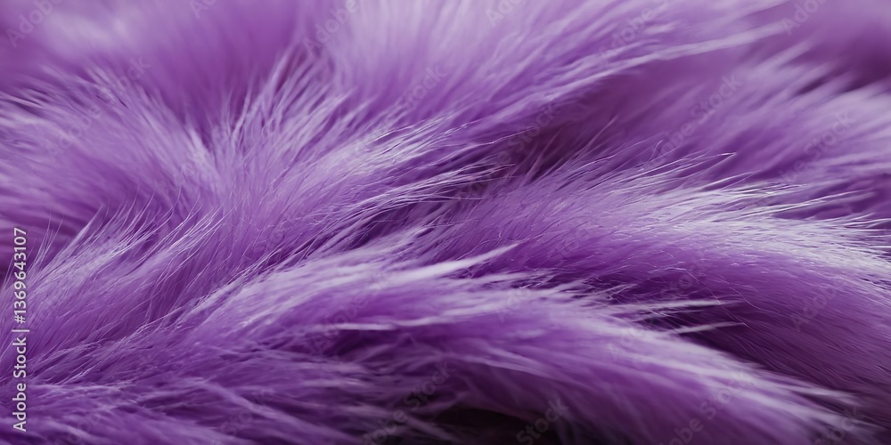 Fototapeta premium Purple fur texture Violet glamorous background SS587963