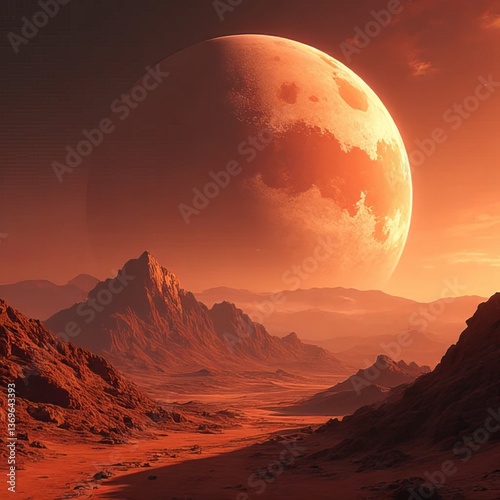 sunrise over the mountains