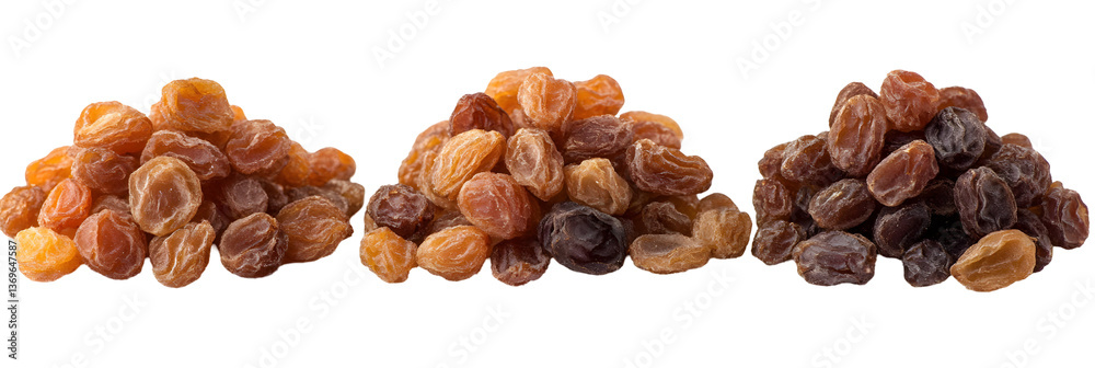 A closeup of isolated red and black feathers with dried white fruit, a natural, sweet snack A closeup of isolated red and black feathers with dried white fruit, a natural, sweet snack