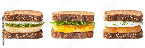 A fresh alphabet of fruits and vegetables, isolated like a healthy breakfast dish