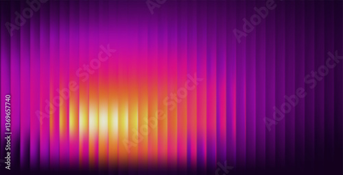 Vector Blurred gradient background. Ribbed glass texture.
