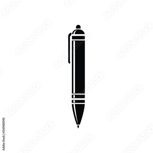 Pen isolated on a white background