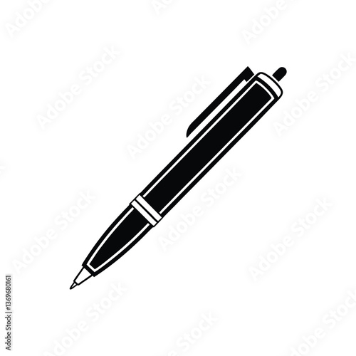 Pen isolated on a white background