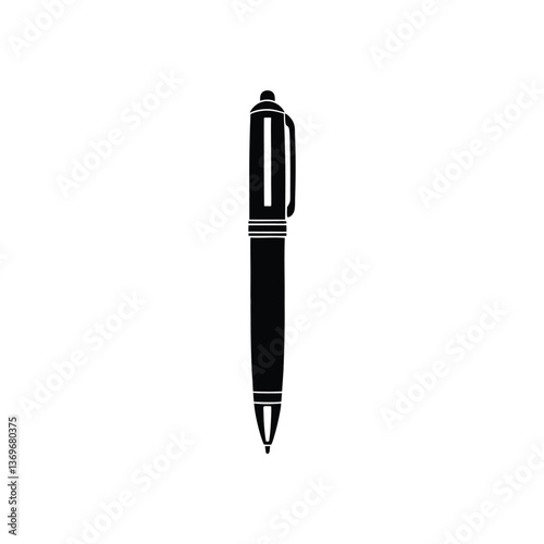 Pen isolated on a white background