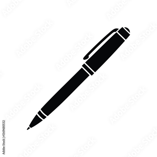 Pen isolated on a white background