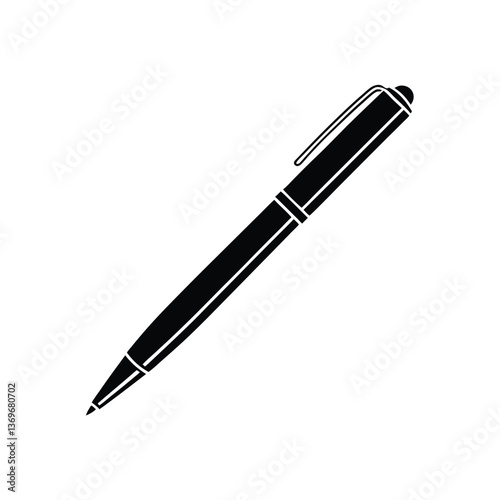 Pen isolated on a white background