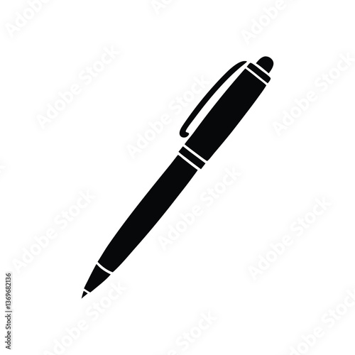 Pen isolated on a white background