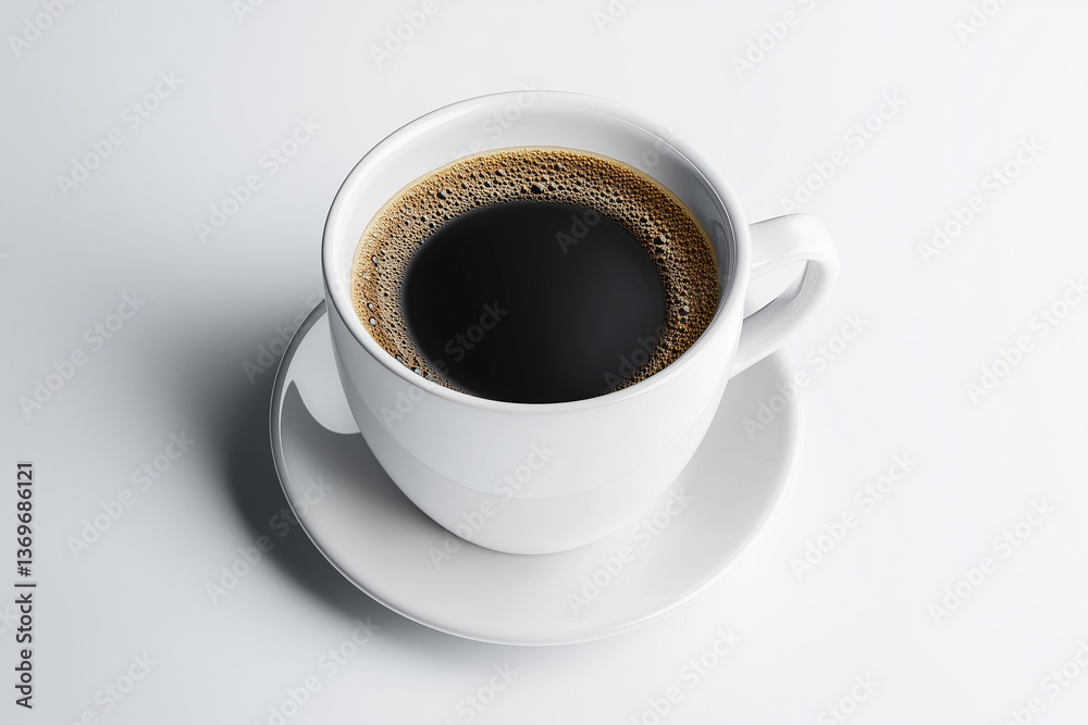 Amazing tasty coffee cup of hot espresso Amazing tasty coffee cup of hot espresso