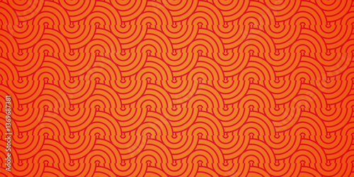 Overlapping creative diamond circle abstract red pattern waves texture. geometric digital fabric pattern circles fabric pattern use for template, material, element, ornament background.	
