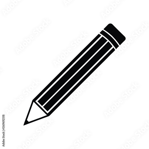 pencil isolated on a white background