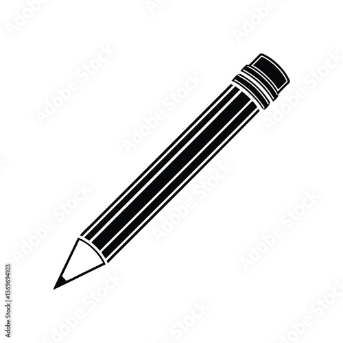 pencil isolated on a white background