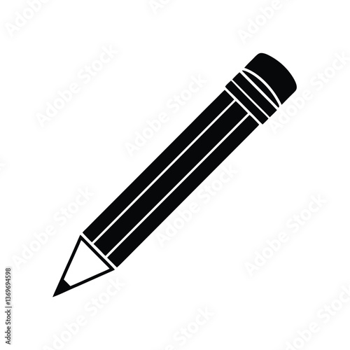 pencil isolated on a white background