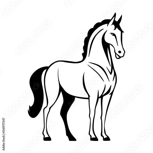 horse vector illustration