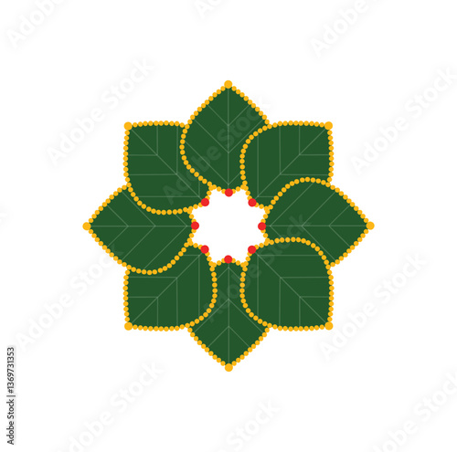 leaf frame 