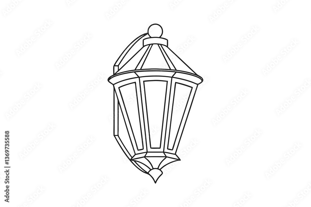 Elegant WallMounted Lantern Ornate Design, Metal Frame, Light Fixture Elegant WallMounted Lantern Ornate Design, Metal Frame, Light Fixture
