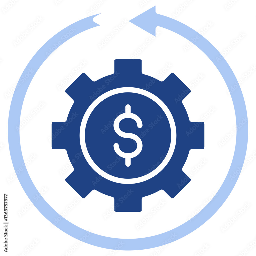 Project Lifecycle Flat Blue Icon Project Lifecycle Flat Blue Icon