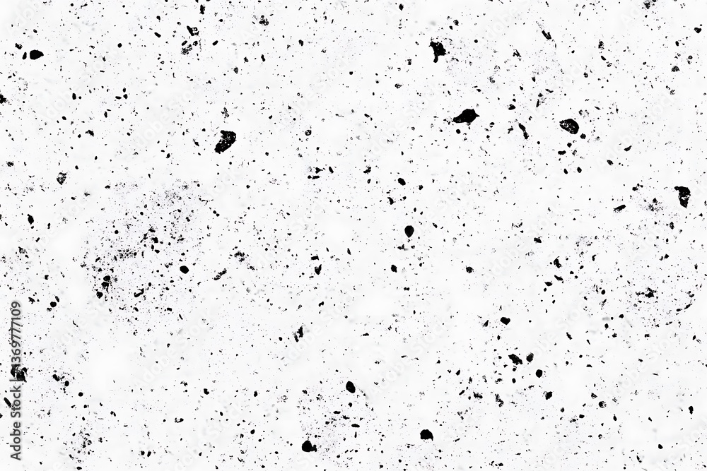 Fototapeta premium Granite Texture Background with Black Spots for Graphic Design and Wallpapers