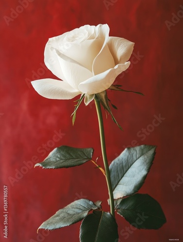 Single White Rose