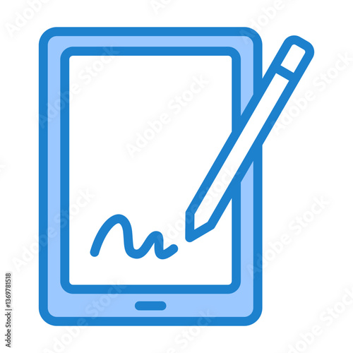 Electronic Signature Icon