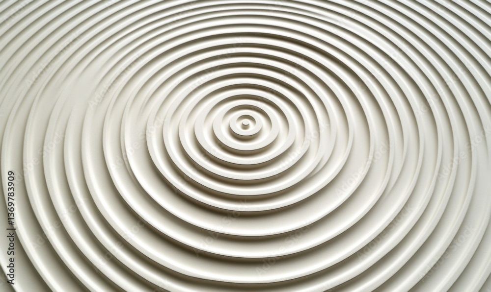 Concentric white ripple pattern background for design Concentric white ripple pattern background for design