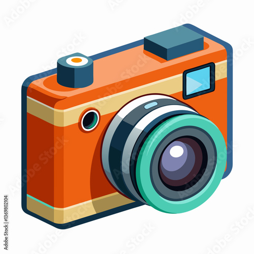 compact digital camera with a zoom lens 