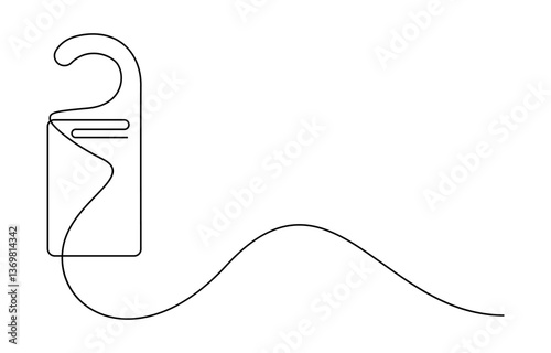 one line drawing Prom party element