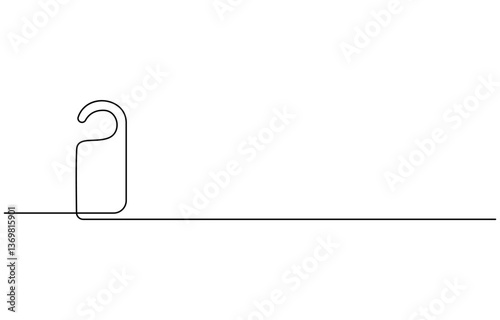 one line drawing Prom party element