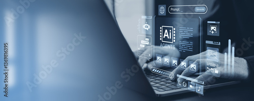 Fotografi AI agent software interface for image generation.