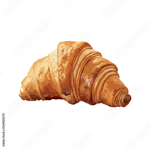 breakfast, illustration, pastry, food, delicious, croissant, drawing, design, sketch, art, line, fresh, tasty, cartoon, bakery, french, buttery, vector, isolated, snack, gourmet, bun, dessert,