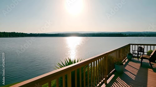 Wooden retreat merges forest hush and waterside charm around secluded cabin, as cabin ambiance welcomes restful minds, cabin narrative attracting premium stock interest in countryside escapes.