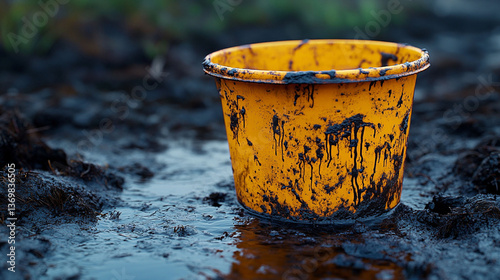 bucket of water