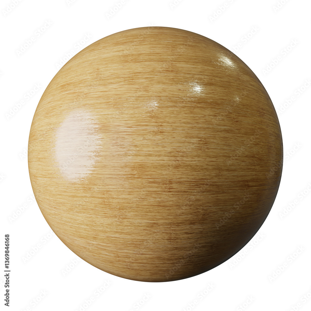 Obraz premium Wooden ball