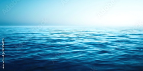 Wallpaper Mural Calm Blue Ocean With Clear Sky on a Peaceful Day Torontodigital.ca
