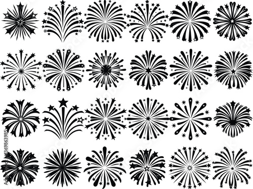 Fireworks Burst Icons