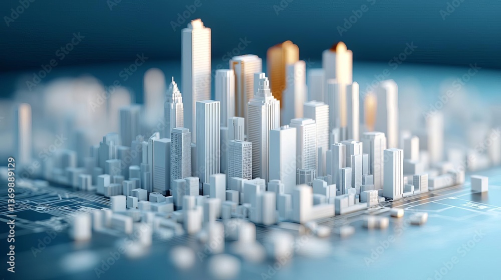 A modern cityscape featuring intricate skyscrapers and architectural designs. A modern cityscape featuring intricate skyscrapers and architectural designs.