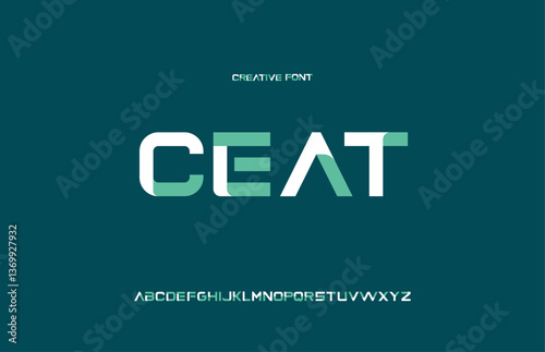 creative font  design, modern font, design, bold font designe, for company, bussiness , logo, branding, vector illustration 