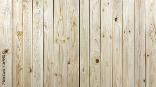 A wooden deck made of light-colored softwood planks