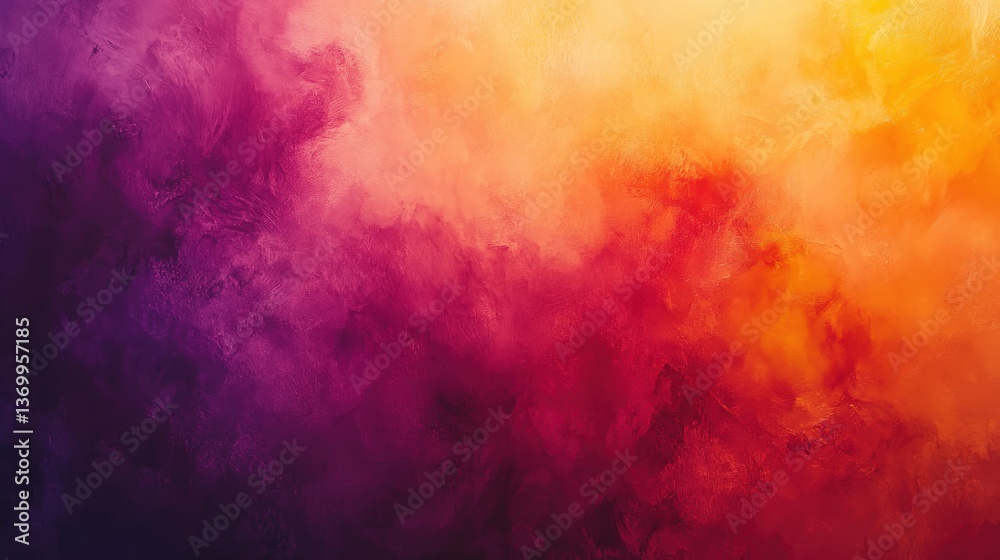 Vibrant oil painting bursts with purple, pink, and orange. Textured layers create a mesmerizing, dynamic abstract composition Vibrant oil painting bursts with purple, pink, and orange. Textured layers create a mesmerizing, dynamic abstract composition