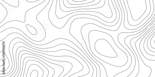 Topographic map background geographic line map with elevation assignments,Abstract topographic contours map background,paper texture Imitation of a geographical map shades